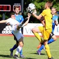 Latvijas U-17 futbolisti Baltijas kausu sāk ar neizšķirtu pret Igauniju