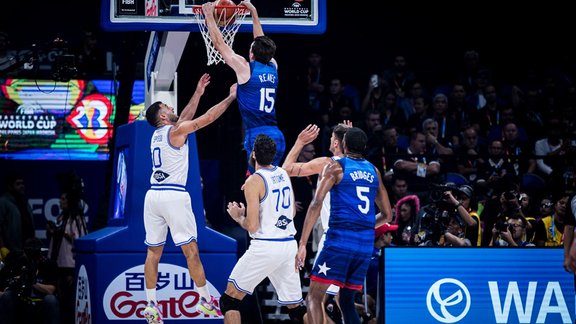 Basketbols, Pasaules kauss. Ceturtdaļfināls: Itālija - ASV - 25