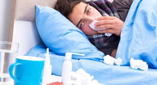 Iepriekšējā nedēļā gripas intensitāte Latvijā palielinājusies