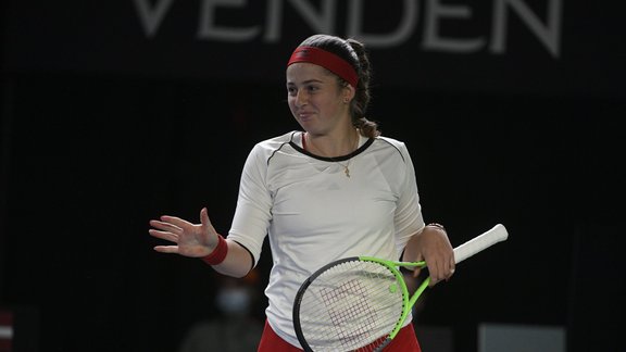 Teniss, Billijas Džīnas Kingas kauss: Jeļena Ostapenko - Ankita Raina 