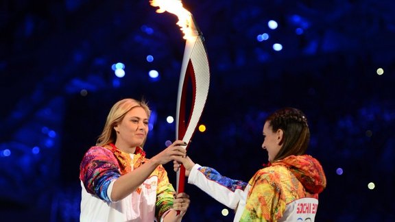 Maria Sharapova, Elena Isinbayeva 