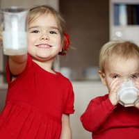 Piena produktu nozīme bērnu uzturā