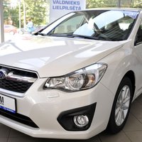 Tirdzniecībā Latvijā nonākusi jaunā 'Subaru Impreza'