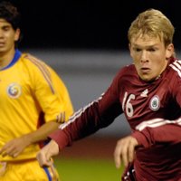 Nīderlandes futbolisti baidās no Latvijas, uzskata Rudņevs