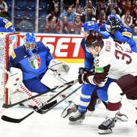 Latvijas hokeja izlase iekļūst pasaules čempionātu vēsturē