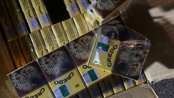 Olaines un Jelgavas novados policija atsavina 4,5 miljonus nelegālo cigarešu - 3