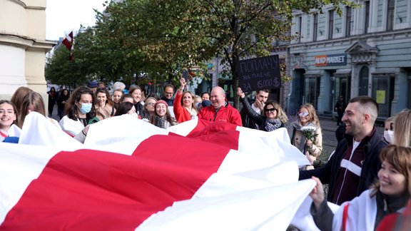 Gājiens baltkrievu sieviešu atbalstam - 1