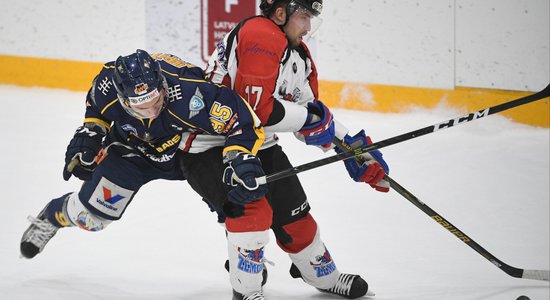 'Kurbads' hokejisti izcīna otro uzvaru Latvijas čempionāta finālā