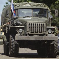 Baltkrievijas virzienā dodoties Krievijas Nacionālās gvardes autokolonnas