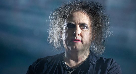 Foto: 'The Cure' un Roberts Smits Rīgā sāk Eiropas turneju