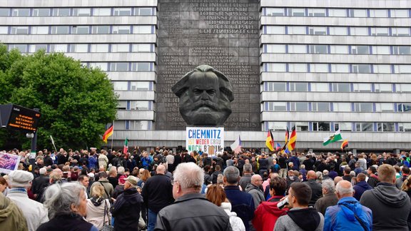 Protests Kemnicā, Vācijā - 10