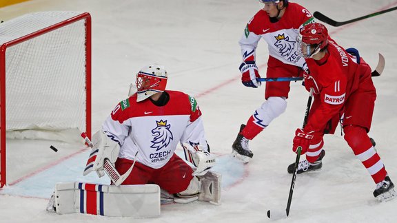 Hokejs, pasaules čempionāts: KOK - Čehija