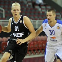 'VEF Rīga' basketbolisti izcīna pirmo uzvaru šosezon