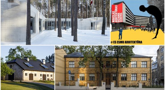 Pilsētvidē būs skatāma Latvijas Arhitektūras gada balvas nominantu darbu izstāde