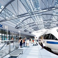 ФОТО: какой будет станция Rail Baltica в международном аэропорту "Рига"