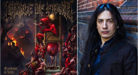 Latviešu mākslinieks radījis grupas 'Cradle of Filth' jaunā albuma vāka noformējumu