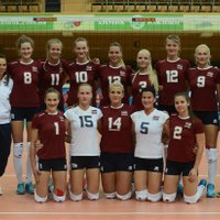 Latvijas volejbolistes ar pamatīgu sagrāvi sāk Eiropas čempionāta kvalifikācijas otro kārtu