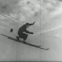 Arhīva video: Darbaļaužu ziemas prieki Mežaparkā 1947. gadā