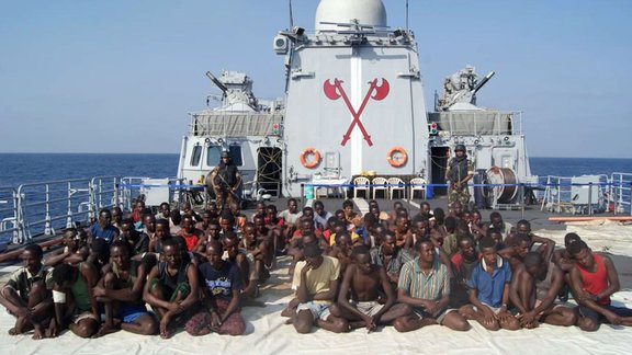 Somali pirates