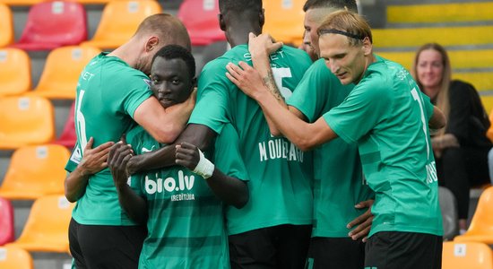 "Hat-trick" 38 minūšu laikā – "Auda" leģionārs ieved komandu Latvijas kausa finālā