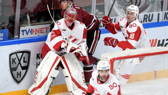 Hokejs, KHL spēle: Rīgas Dinamo - Spartak - 13