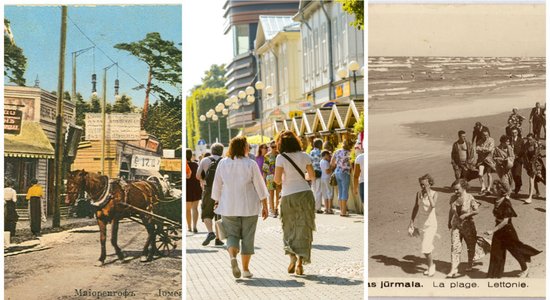 Ceļojums laikā: Sevi parādīt un uz citiem paskatīties – Rīgas jūrmala kādreiz un tagad