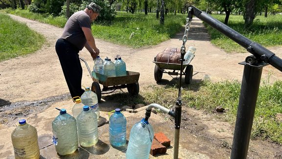 Water in Donetsk