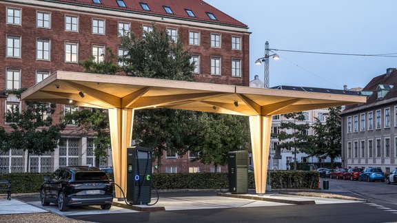 ZAZA Timber elektroauto uzlādes stacija Dānijā - 6