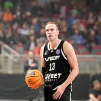 'VEF Rīga' Latvijas basketbola derbijā sagrauj 'Ventspili'