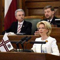 Militāra uzbrukuma gadījumā Latvija nepadotos, uzsver Saeimas priekšsēdētāja