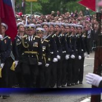 Putins ieradies Krimā uz 'uzvaras dienas' svinībām