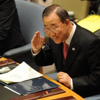ANO ģenerālsekretārs iebilst pret Sīrijas konfliktā iesaistīto pušu apbruņošanu