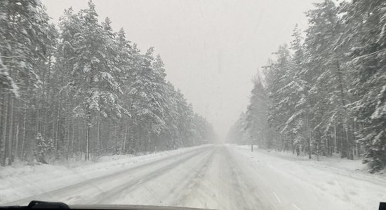 Putenis uz Latvijas ceļiem: parādi, kā izdevās nokļūt darbā un mājās!