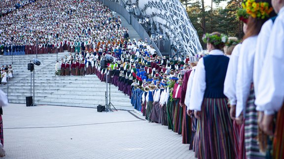 Dziesmu svētki 2023 - noslēguma koncerta "Kopā augšup" ģenerālmēģinājums - 83