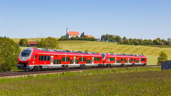 Vācija, vilciens, Deutsche Bahn