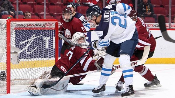 World Junior championship Finland vs Latvia U20