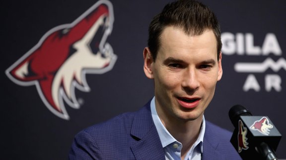 John Chayka , Džons Čajka, NHL, hokejs, Arizona Coyotes