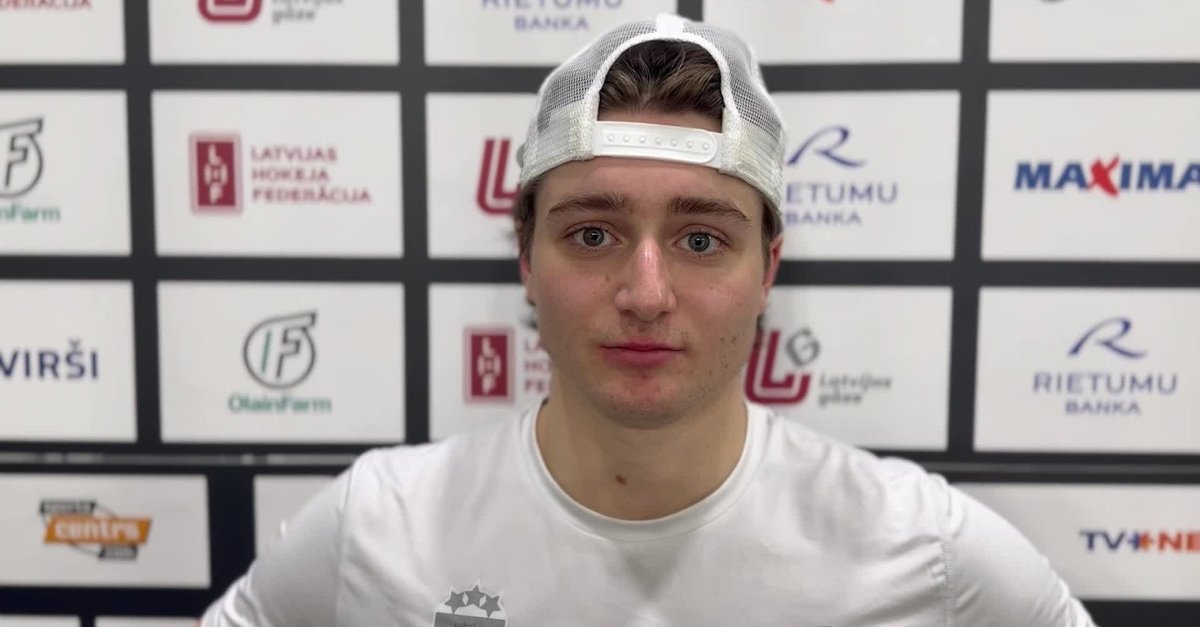 Fēliks Egils Gavars pēc uzvaras pār Austriju (04.04.2024.)