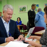 Maskavas mēra vēlēšanās uzvarējis līdzšinējais pilsētas galva, liecina oficiālie rezultāti