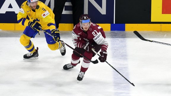 Hokejs, pasaules čempionāts 2018: Latvija - Zviedrija - 9