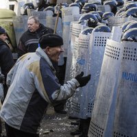 Kijevas Neatkarības laukumā pirmais bojāgājušais