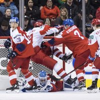 Pēc Krievijas un Čehijas spēles U-20 hokejisti izvairās no lielākas ķildas