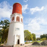 ФОТО. В Кемери завершилась реконструкция старинной водонапорной башни