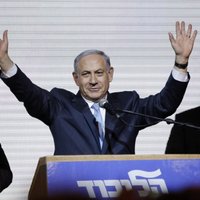 Izraēlas parlamenta vēlēšanās uzvarējusi Netanjahu partija