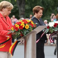 Foto: Merkeles vizīte Rīgā