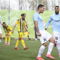 Miloševiča 'hat-trick' ļauj 'Riga' FC pārliecinoši pieveikt 'Ventspili'