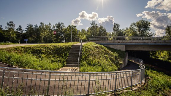 Jaunais gājēju un velosipēdistu celiņš Murjāņos