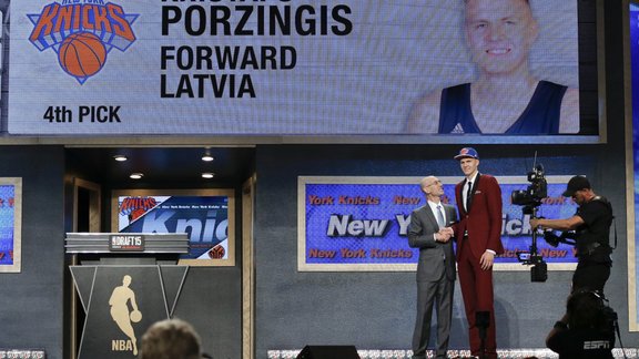 NBA drafts 2015, Kristaps Porziņģis - 14