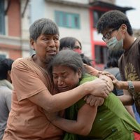 Во время землетрясения в Непале находился 41 человек из Латвии