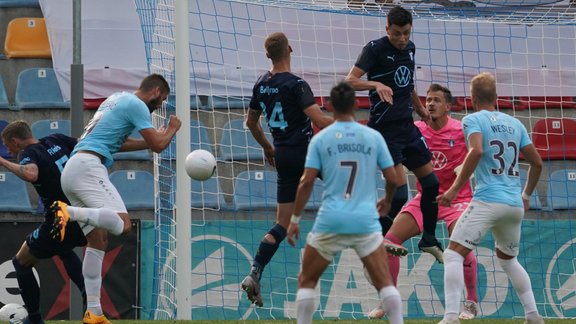 Futbols, UEFA Čempionu līga: Riga FC - Malmo